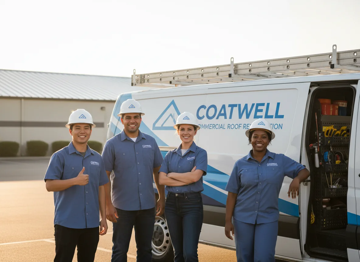 Commercial roof coating company in Lawrence, MI